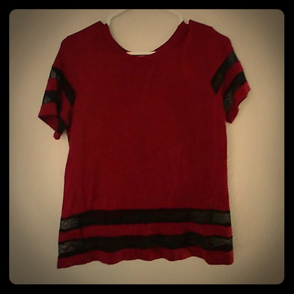 occasion red blouse